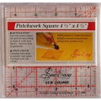 Sew Easy. Quilters Square.  4 1/2" x 4 1/2"